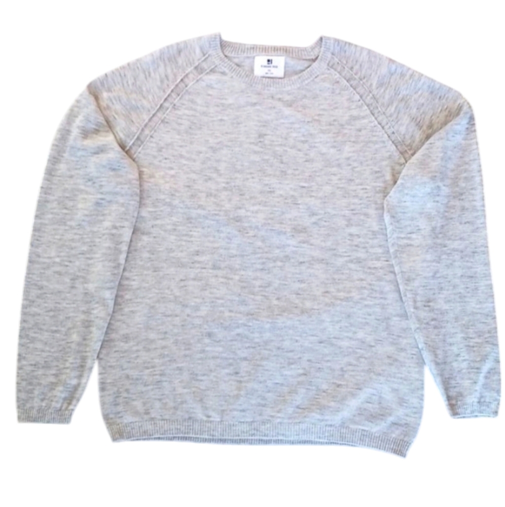 Standard Issue Crew Neck Sweater, 2XL, Grey.